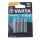 Varta Longlife Power AAA Alkaline Battery 8-Pack - Factory Seconds