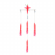 H2O Pro Dual Direction Bulb Squid Titanium Spreader Bar 12in Pink