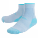 Black Shag Hybrid Merino Crew Socks Blue US5-8