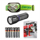 Energizer Vision HD Plus LED Headlamp 350lm Compact Torch 250lm Combo