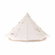 Naturehike Brighten 12.3 4 Person Cotton Pyramid Glamping Tent Golden