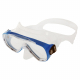 Cressi Onda Adult Snorkeling Mask Clear/Blue