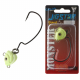 Jig Star Monster Swivel Jig Head Lumo Rigged