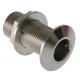 V-Quipment Stainless Steel Through-Hull Fitting - Chamfered Flange
