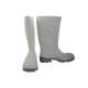 Bata Worklite Anti-Slip Safety Gumboots White Grey UK9 - Rough packaging 