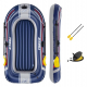 Hydro-Force Treck X1 Inflatable Boat with Oars and Pump
