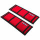 Aerofast Heavy-Duty Tie Down Strap Protection Pad Pair Red