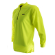 Swazi Quick-Dry High Visibility Long Sleeve Shirt Fluoro Yellow L