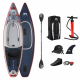 Aqua Marina Cascade Inflatable Stand Up Paddle Board / Kayak Package 11ft 2in