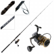 PENN Battle III 8000 Ocean Assassin Spinning Combo 8ft 2in PE6-8 2pc