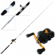 Daiwa Laguna 100H Exceler Oceano Slow Jig Combo 6ft 6in PE1-2 1pc