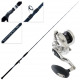 Shimano Ocea Jigger 1000 HG Shadow X Slow Jig Combo 6ft 6in 80-200g 1pc