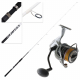 Okuma Tomcat 8000 X-Factor II Jig Spin Combo with Braid 5ft 6in 200-350g 1pc
