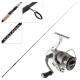 Shimano Sedona FJ 2500HG Catana Telescopic Travel Spin Combo 7ft 3-5kg