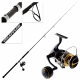 Shimano Stella 6000 SW HGC Grappler Type C S80M Topwater Spin Combo 8ft PE5 2pc
