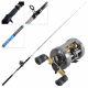 Shimano Corvalus 400 Vortex Slow Jig Combo 6ft 6in 6-10kg 1pc