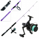 Shimano IX 2000 Kidstix Purple Kids Combo 3ft 5in 3-5kg 1pc