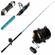 Shimano Triton TLD 25 Aquatip Lever Drag Boat Combo 6ft 15kg 1pc