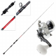 Shimano Trinidad 12 A Divergex OH Slow Jig Combo 6ft 8in PE2 1pc