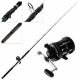 Shimano Charter Special TR2000 LD Vortex Overhead Boat Combo 6ft 10in 6-10kg 1pc
