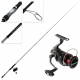 Shimano Vanford C3000 HG Lunamis S76M Softbait Spin Combo 7ft 6in PE0.8-2 2pc