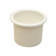 Beckson Flush Mount Drink Holder White