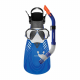 Mirage FSet18 Fiji Adult Dive Mask Snorkel and Fins Set Blue M-L / US 9-11