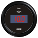 KUS Digital Oil Pressure Gauge Black