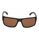 Ugly Fish P1202 Polarised Sunglasses Matte Black Frame Brown Lens