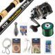 Okuma Solterra SLX20 Heavy Duty Boat Travel Fishing Package 7ft 24kg 4pc