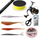 Shimano Ultegra 4000XG Megawave Pro Premium Soft Bait Package 8ft 6in 6-8kg 2pc
