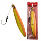 Shimano Butterfly Flat-Side Mechanical Jig Orange Gold 325g 9/0