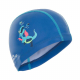 Nabaiji 500 Print Kids Mesh Swim Cap Royal Blue