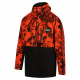 Ridgeline Tusk Half Zip Fleece Mens Jacket Blaze/Black