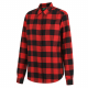 Ridgeline Organic Womens Check Shirt Red