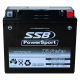 SSB RTX20L-BS XR PowerSport Motorcyle/Jetski AGM Battery 12V 18Ah