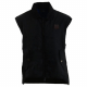 Swanndri Foxton Mens Wool Lined Oilskin Vest Black