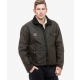 Swanndri Waimak Mens Wool Lined Oilskin Jacket Brown