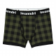 Swanndri SS24 Cotton Mens Underwear Olive/Black Check