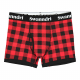 Swanndri SS24 Cotton Mens Underwear Red/Black Check