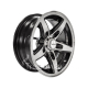 Treadway Alloy Blade Trailer Wheel Rim 13x5in Slvr/Black
