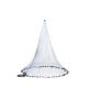 Nylon Mono 10ft Cast Net with Drawstrings 0.3 x 25mm