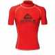 Adrenalin Hi-Vis Club Mens Short Sleeve Rash Vest Red