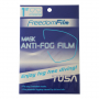 TUSA TA-200A Anti-Fog Freedom Film for 2-Window Masks
