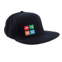 Marine Deals Logo Flat Brim Snapback Cap