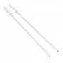 TACO Marine Aluminium Telescopic Outriggers Pair 15ft/4.6m Silver/Gold