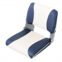 V-Quipment Crew Deluxe Lightweight Folding Seat Blue/White