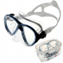 Cressi Big Eyes Evolution Crystal Dive Mask Clear/Blue Black