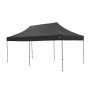 Kiwi Camping Market Sun and Rain Gazebo Shelter Black 6x3m