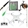 Condor Drone and Penn Spinfisher Drone Fishing Package 7ft 24kg 4pc